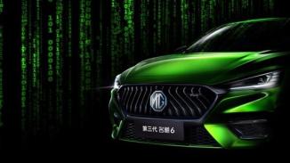 配高清悬浮大屏 第三代名爵6官图曝光